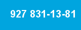 927 831-13-81 927 831-13-81